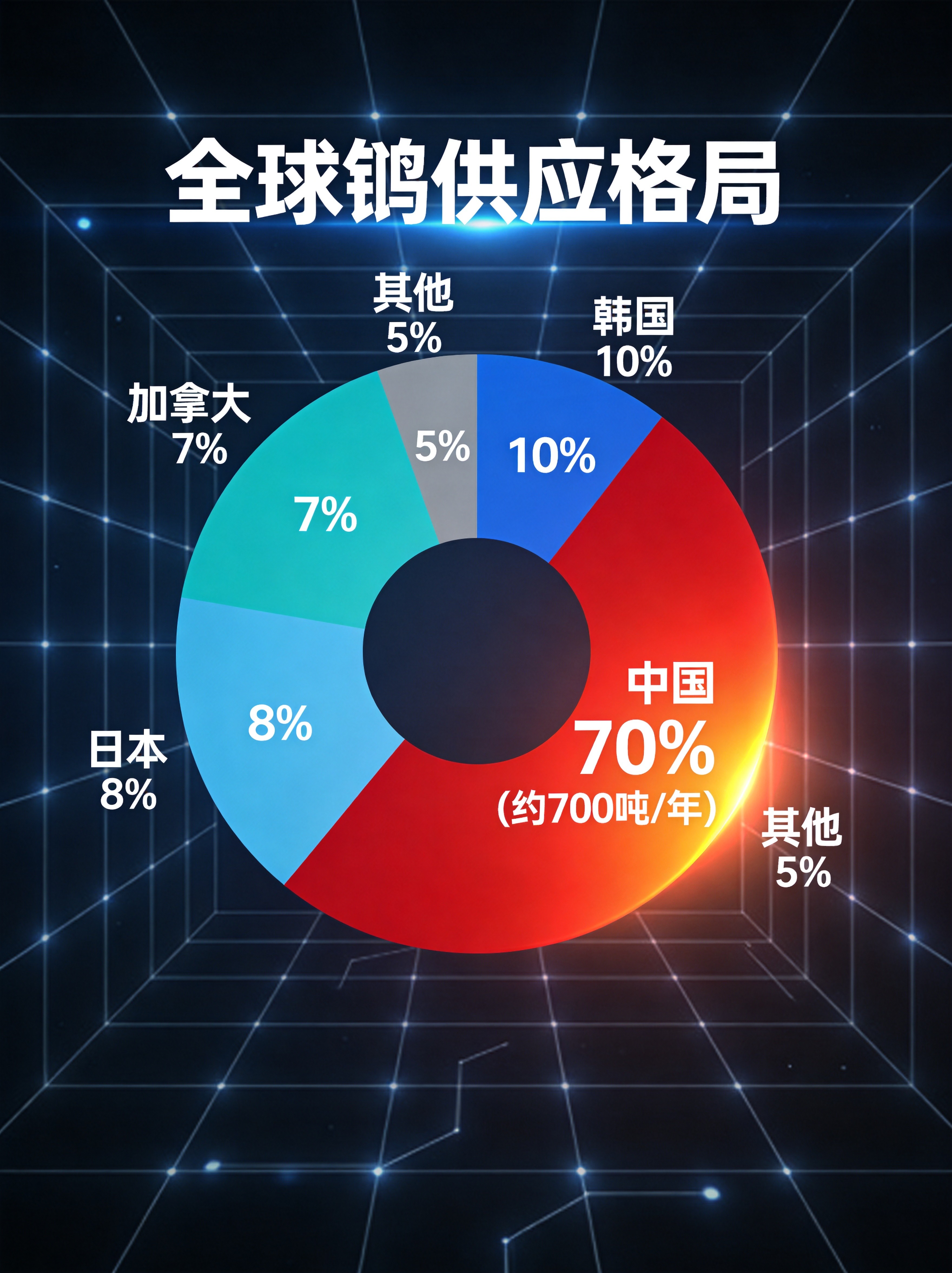全球铟供应分布