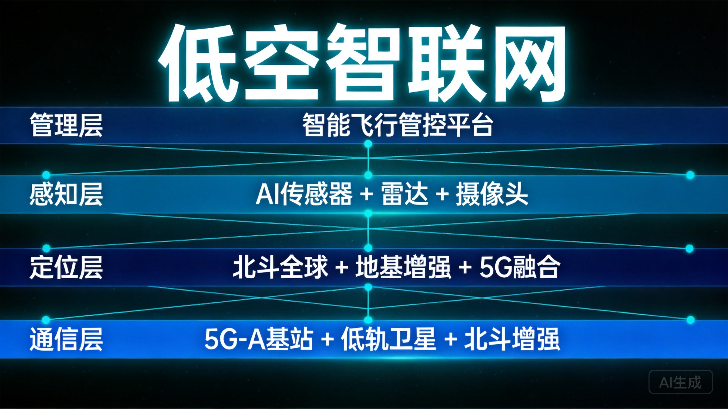 低空智联网四层架构