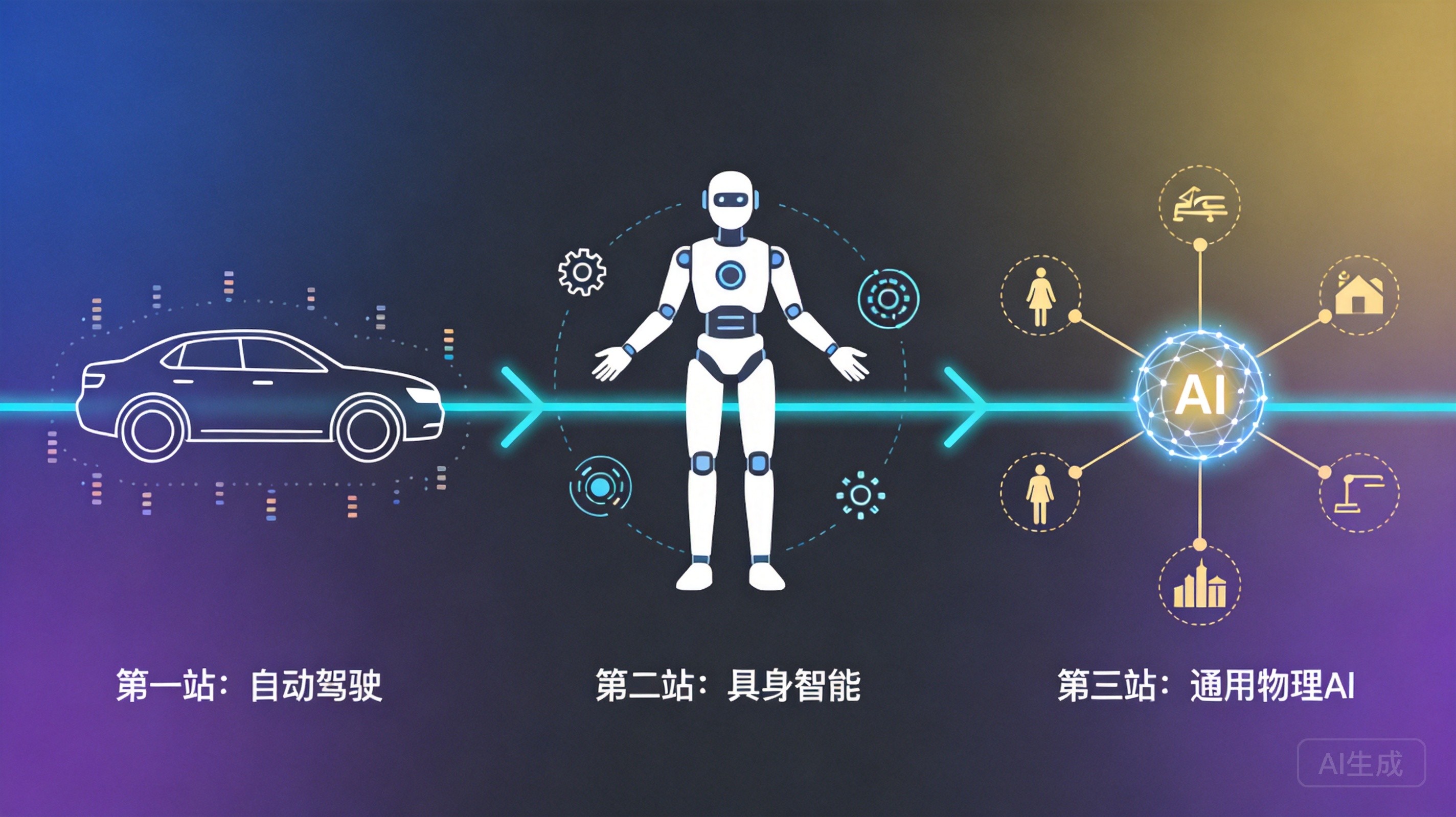 物理AI三站进化路线